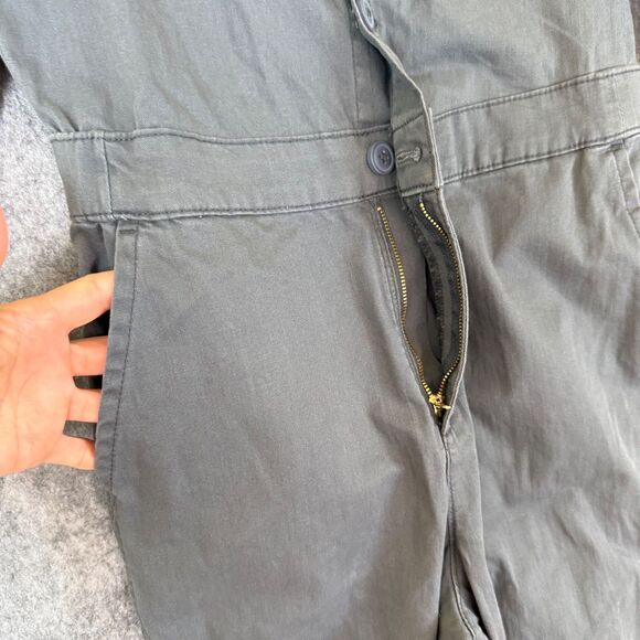LEE Workwear Vintage Modern Womens XS Union Alls Coveralls Jumpsuit Dark Gray - Picture 3 of 12